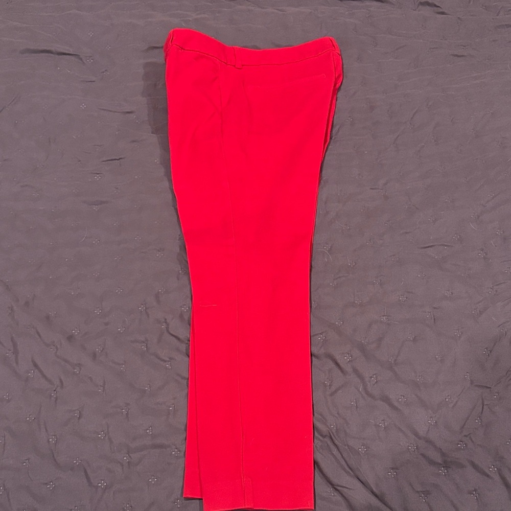 Old Navy Red Ankle Pants